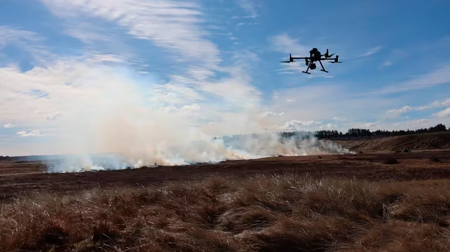 Diseñan drones dotados de inteligencia artificial para combatir incendios forestales