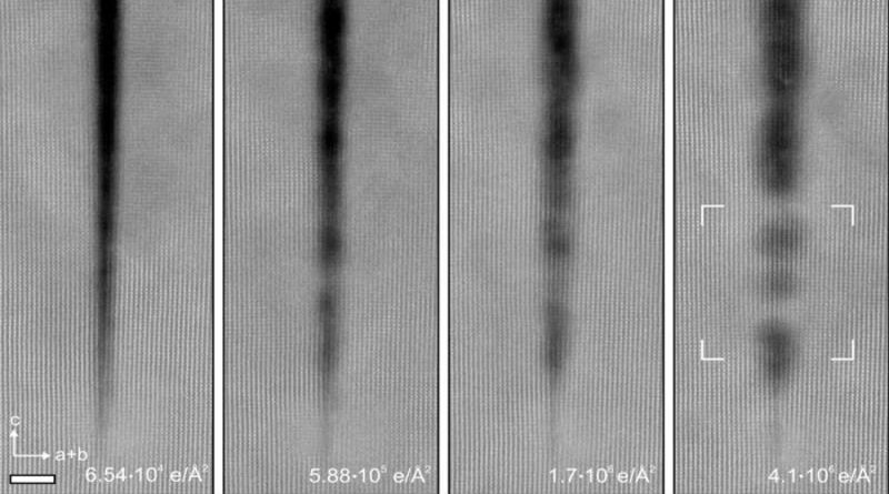 Un descubrimiento sorprendente muestra que la radiación del haz de electrones puede reparar nanoestructuras