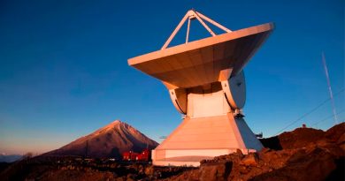 Gran Telescopio Milimétrico de México en camino a oscuro final