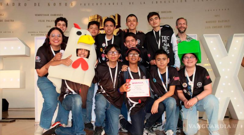 Niños coahuilenses representarán a México en competencia internacional de robótica