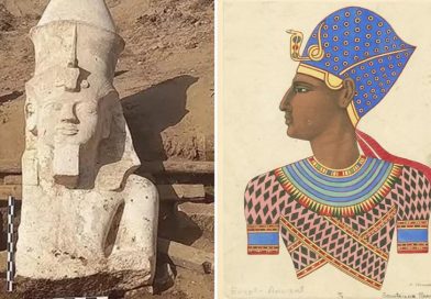 Encuentran la mitad de una estatua de Ramses II después de un siglo