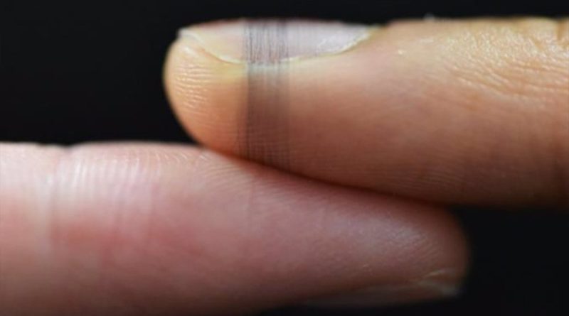 Desarrollan sensores imperceptibles para imprimirse directamente sobre la piel