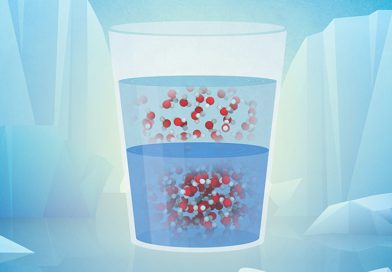 El agua puede existir en dos formas líquidas a la vez