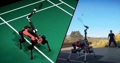 De la ciencia ficción a la realidad: robot entrenado con IA juega al bádminton con humanos