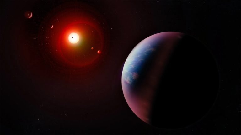 Descubren un quinto exoplaneta en la zona habitable de un prometedor ...
