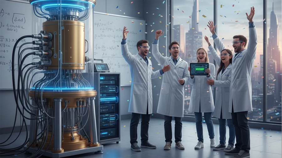 Crean una matriz de 6.100 cúbits para romper un récord en computación cuántica: «Este es un momento emocionante»