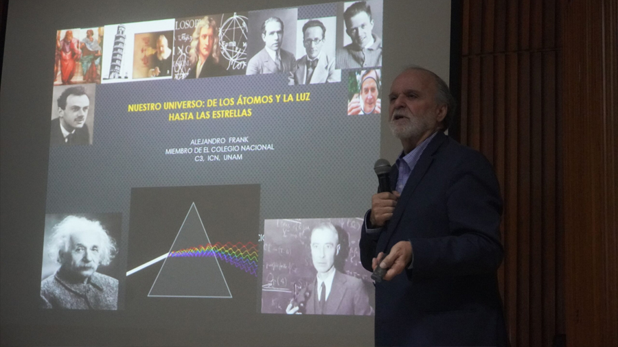 El Colegio Nacional y la UPN inauguran el ciclo Horizontes didácticos con conferencia del físico Alejandro Frank