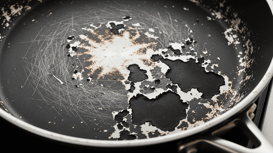 ¿Un rayón en tu sartén de teflón libera microplásticos? La ciencia dice que sí