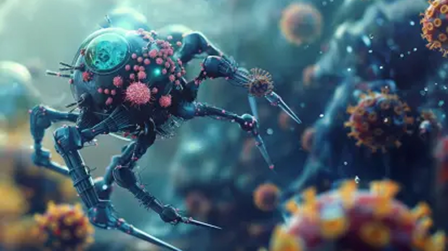 Un avance que puede revolucionar la medicina: crean un robot del tamaño de un grano de arena capaz de administrar medicamentos a zonas concretas del cuerpo