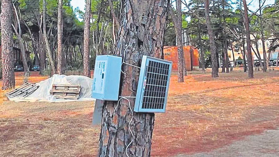 Investigadores extremeños crean un sistema pionero anti incendios