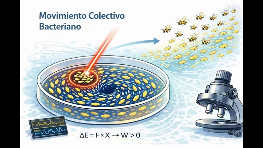 Descubren el secreto del movimiento bacteriano para mejorar el control de infecciones