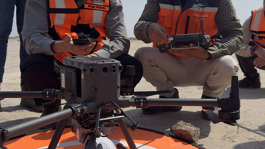 Sernageomin incorpora tecnología de vanguardia para el escaneo 3D de depósitos mineros y relaves