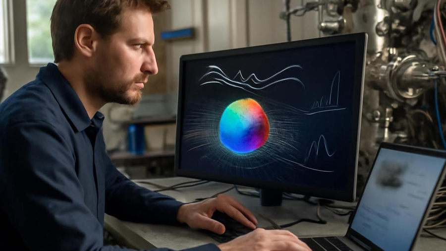 Descubren geometría oculta que curva electrones como la gravedad