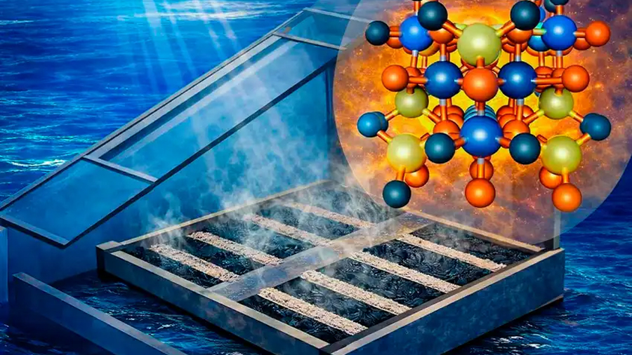 Científicos de Corea del Sur diseñan un evaporador solar que logra convertir el agua de mar en agua potable sin electricidad