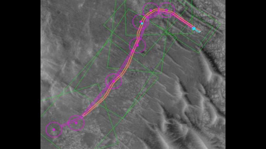 Con inteligencia artificial, el robot Perseverance decide su ruta en Marte