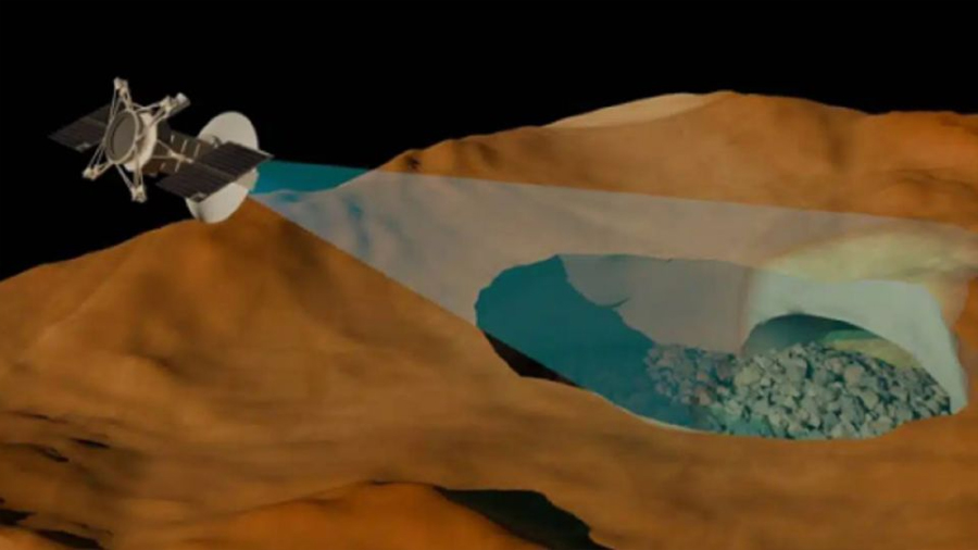 Descubren una enorme cueva volcánica en Venus