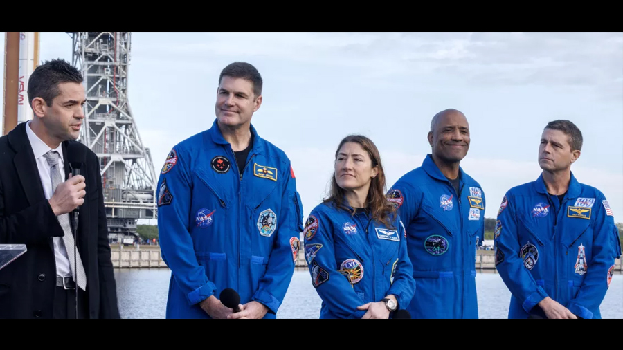 Quiénes son los astronautas que viajarán a la Luna por primera vez desde el programa Apolo