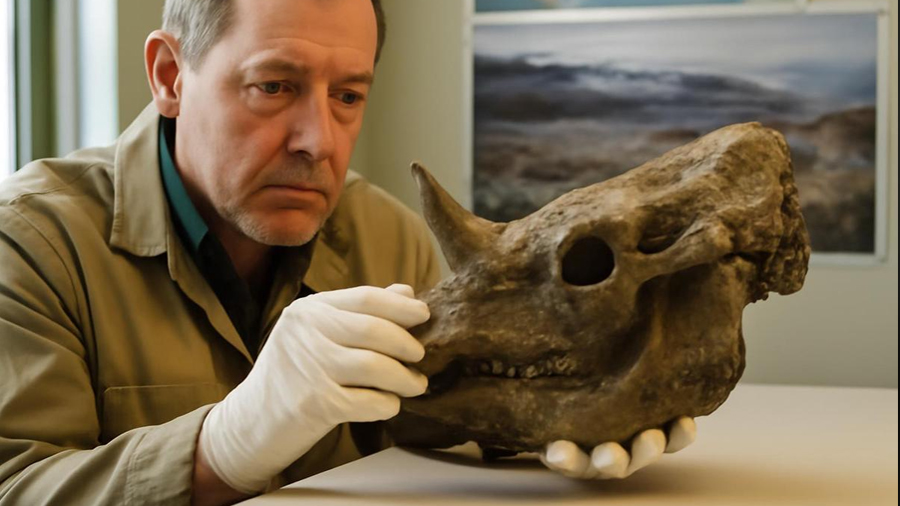 Descubren un rinoceronte en el Ártico que cambia la historia de su evolución
