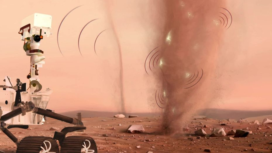 Investigadores eufóricos: descubren impresionantes descargas eléctricas en Marte