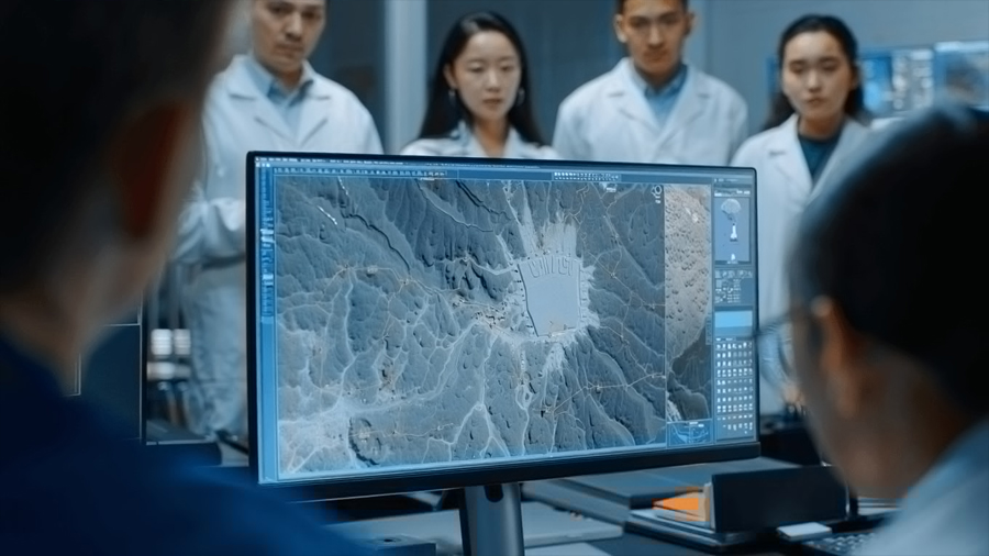 Mapa lunar detallado revela condiciones del lugar de aterrizaje chino: clave para futuras misiones