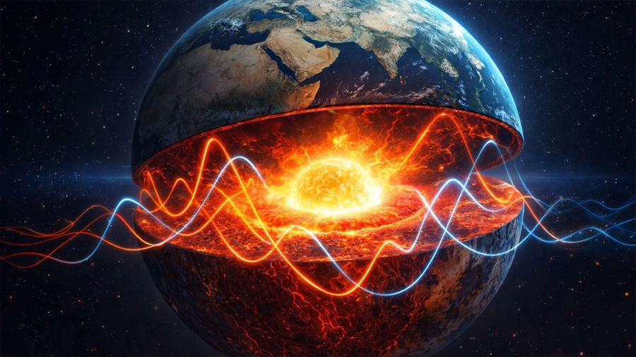 Descubren fuerzas ocultas que deforman la Tierra a miles de kilómetros de profundidad