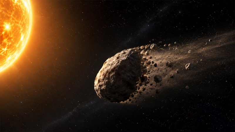 Científicos descubren un misterioso asteroide que se desintegra cerca del Sol