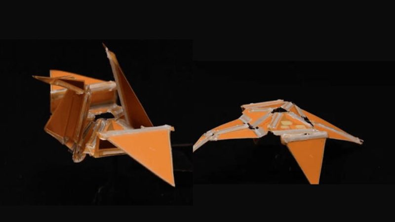 EU logra lo imposible: ingenieros universitarios crean un robot de papiroflexia que se mueve sin motor ni maquinaria