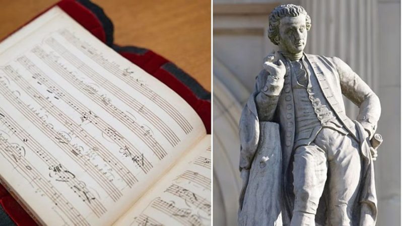 Descubren manuscrito inédito de Mozart tras casi 250 años en el olvido