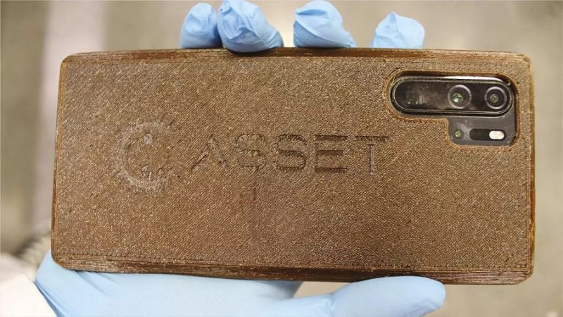 La UA utiliza residuos vegetales para crear carcasas de móvil biodegradables impresas en 3D