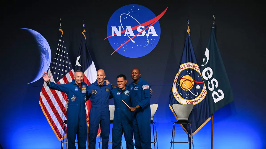 Artemis III llevará por primera vez a un astronauta italiano y un hijo de salvadoreños a la Luna