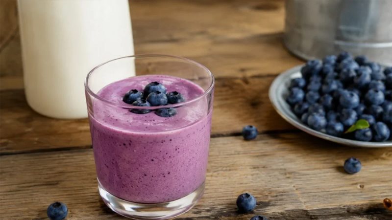 Chilenos crean bebida antioxidante a partir de suero lácteo y arándano andino