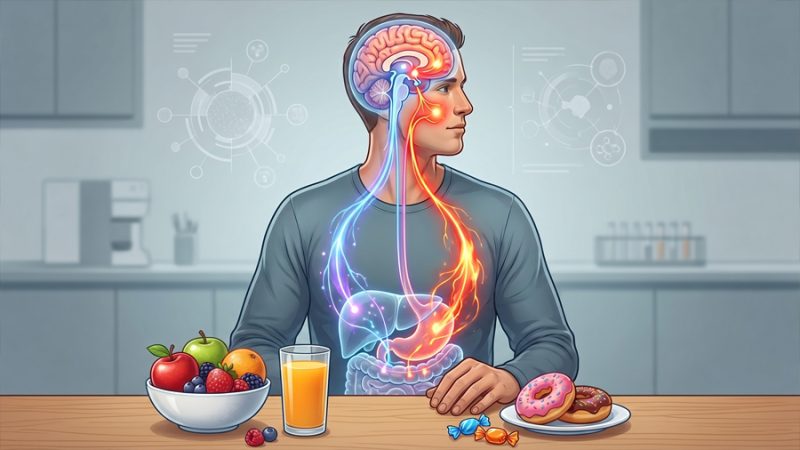Sobrepeso, sensación de saciedad al comer y los distintos papeles de la fructosa y la glucosa