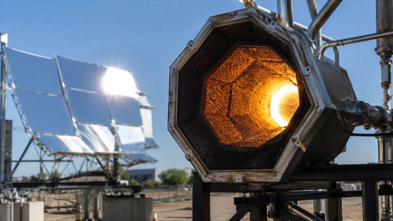 Investigadores británicos descubren que una cavidad de 9 lados mejora un 34% la eficiencia de receptores solares para producir combustibles solares