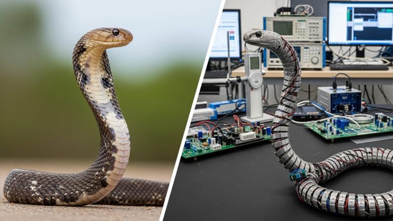 El experimento definitivo: científicos crean una serpiente de cascabel robótica que revela cómo el miedo a la muerte está grabado en los genes de los animales