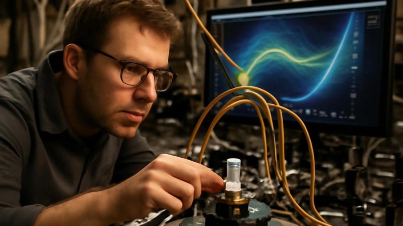 Revolución en computación cuántica: magnones prometen computadoras del tamaño de un centavo