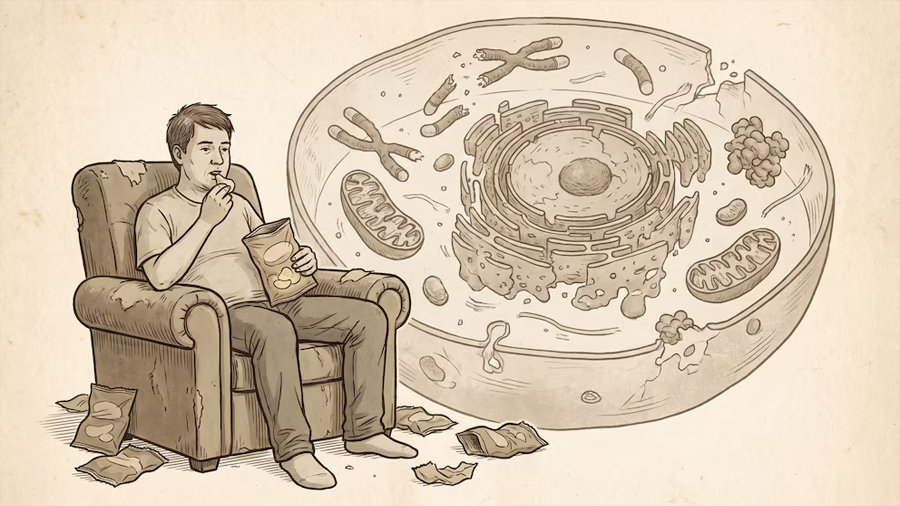 El hábito de picar entre comidas que acelera el envejecimiento celular, según la ciencia