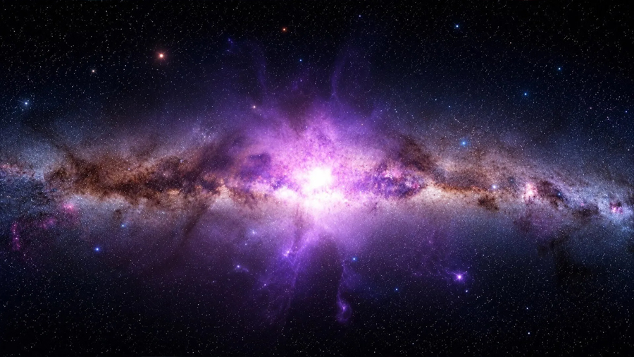 Descubren que el brillo de la Vía Láctea podría ser en realidad materia oscura