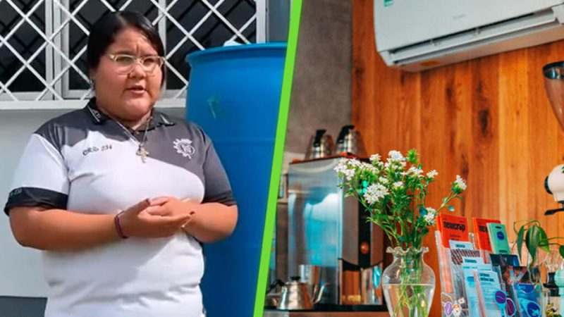 Una estudiante mexicana vio algo que todos ignoraban en los aires acondicionados y creó un sistema para producir alimentos