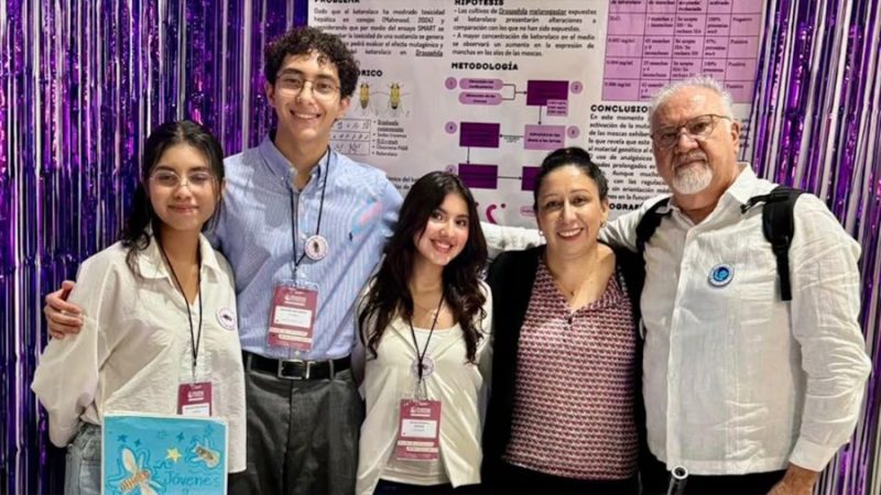 Jóvenes mexicanos llevan proyecto de ciencia hasta Indonesia, pero ahora buscan apoyo para representar al país