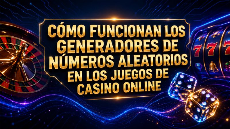 Cómo funcionan los generadores de números aleatorios en los juegos de casino online