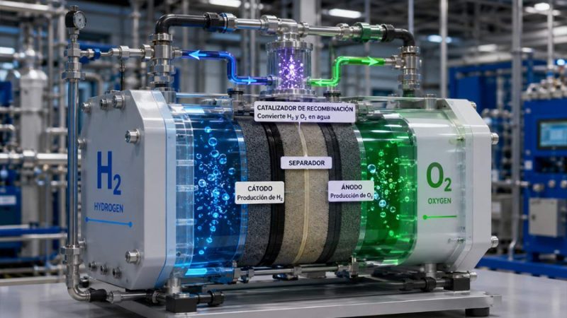 Investigadores de Berkeley desarrollan un nuevo catalizador reduce un 95% las fugas de hidrógeno y hace más seguros los electrolizadores