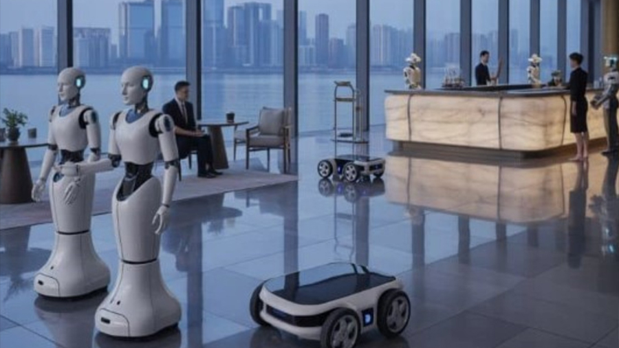 China abre el primer hotel totalmente robotizado del planeta