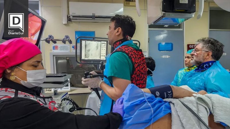 Realizan primera colangioscopía con tecnología SpyGlass en hospital de Coyhaique