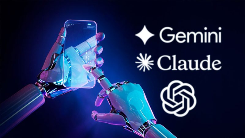 ChatGPT, Gemini y Claude: así avanza la batalla por los usuarios de la IA