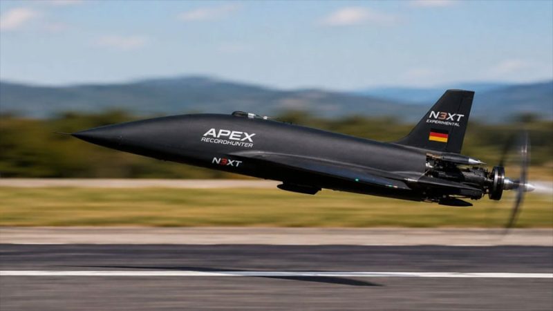 Un dron alemán alimentado solo por batería ha alcanzado 699 km/h en pruebas internas, más rápido que el récord mundial vigente para aeronaves eléctricas