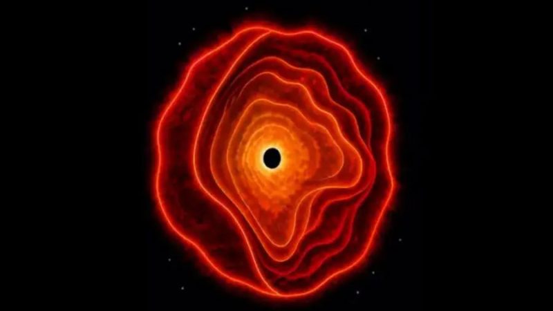 Descubren una posible estrella agujero negro con el telescopio James Webb