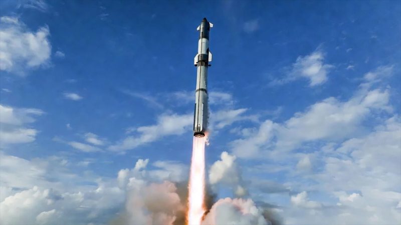 Comienzan las pruebas para capturar la nave espacial Starship con la torre Mechazilla