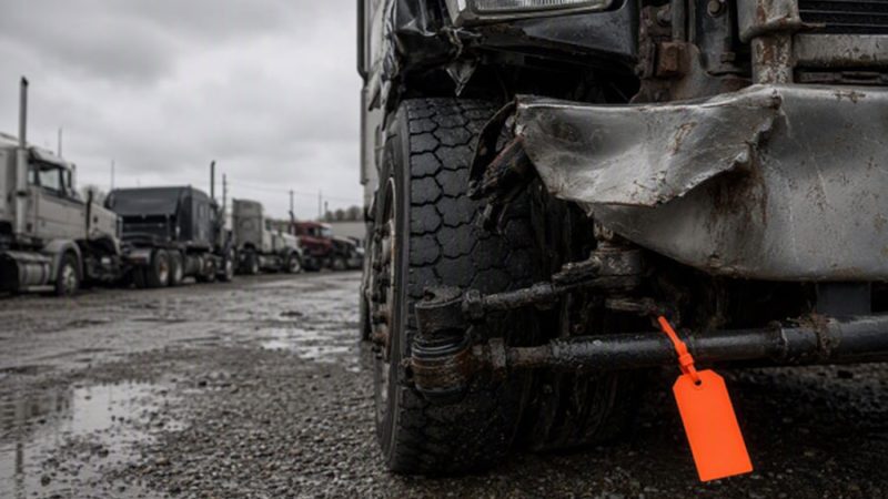 Cómo evitar que desaparezcan pruebas clave tras un accidente de camión