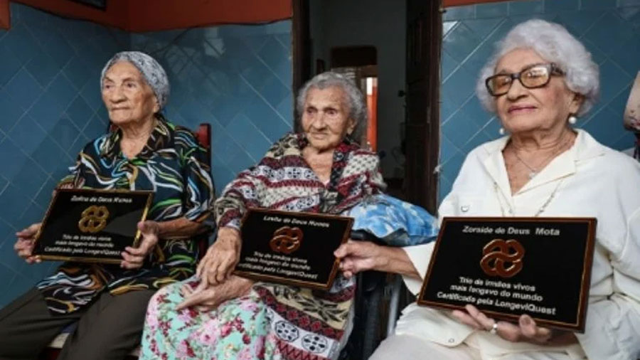 Tres hermanas suman 316 años y tienen récord Guinness; la ciencia estudia su ADN