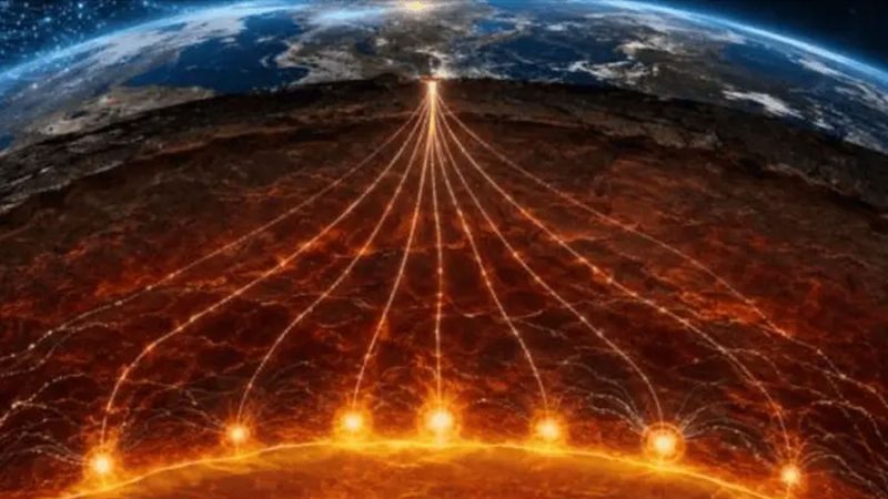 Descubren seis nuevas zonas en el límite del núcleo y manto